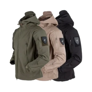 Casaca Táctica Softshell con Capucha – Polo