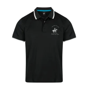 Polo Negro Mate – Polo Perú